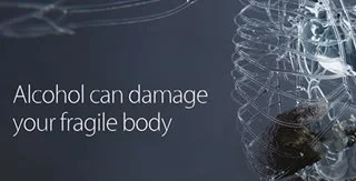 Alcohol and Health 'Glassbody' campaign