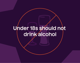 Under 18s should not drink alcohol